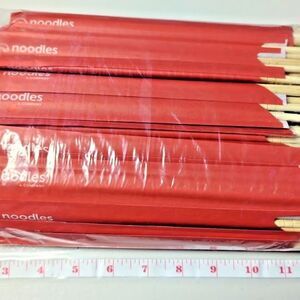 Premium Disposable Bamboo Chopsticks – 9" Round, Individually Wrapped 100 Pairs